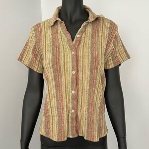 Woolrich Multicolor Striped Button Down Shirt
